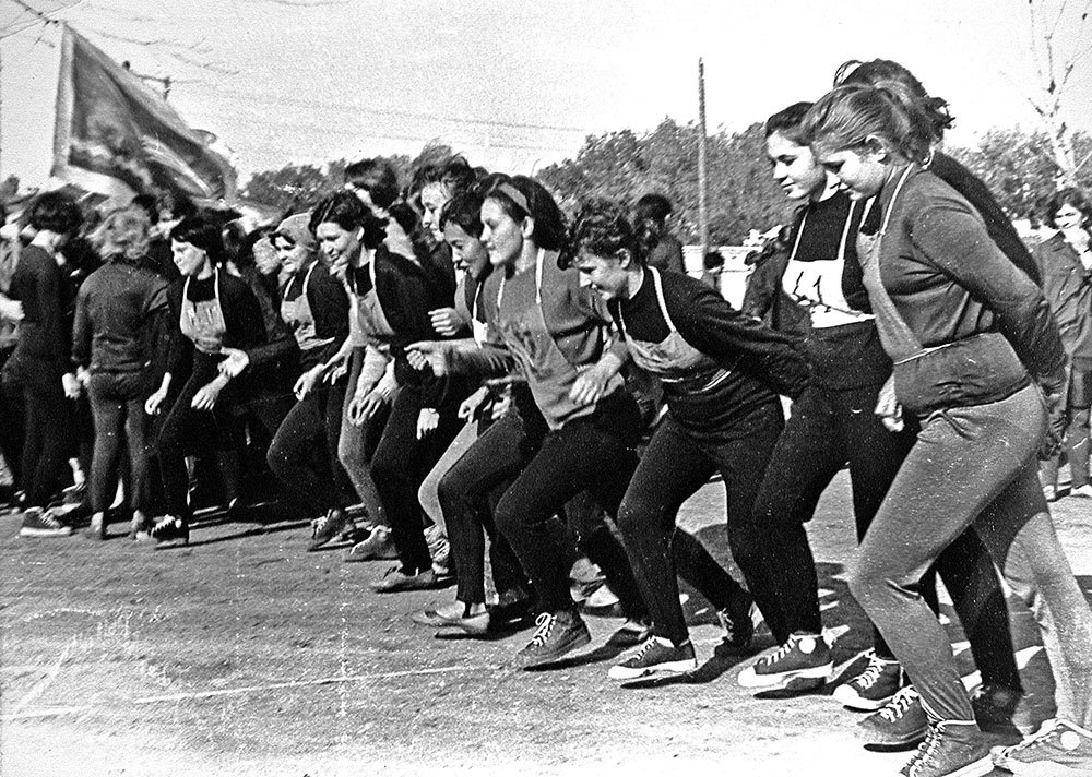  института на спортивных соревнованиях 1970-е гг