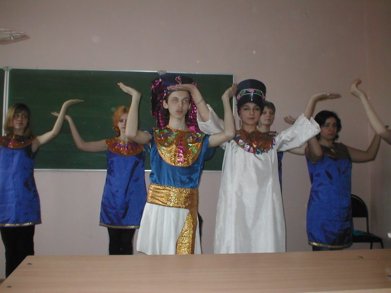 Египетская культура, студенты-культурологи, 2005 г.