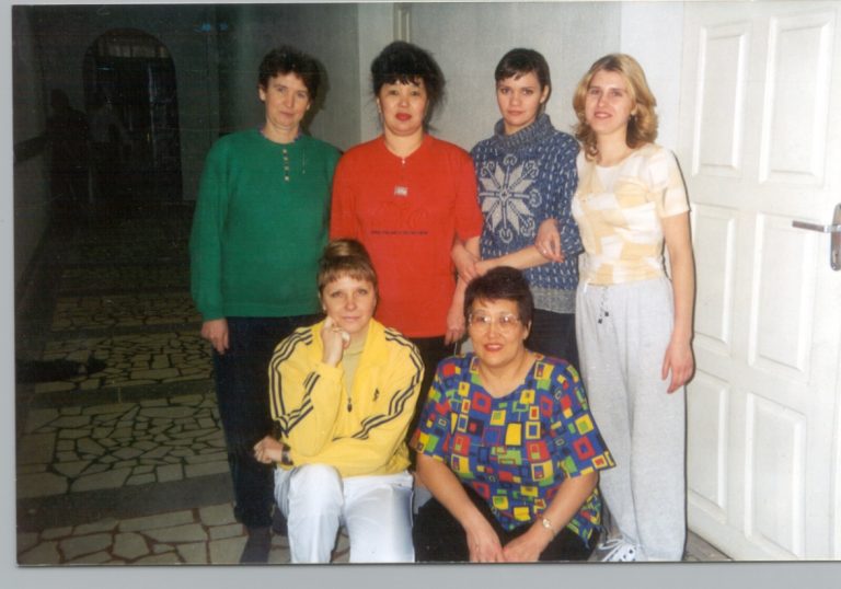 Команда сотрудников университета по волейболу, 2003 г.